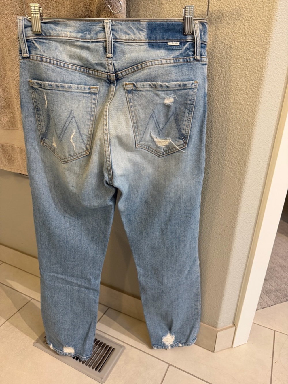 Mothers Light Blue Distressed women’s Jeans
